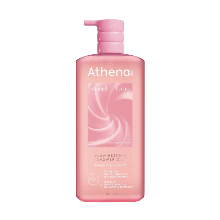 Glow Restore Shower Oil F9 Almond Crème